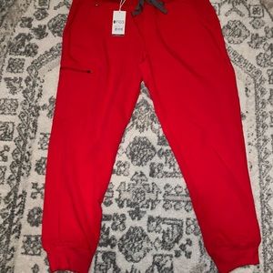 NWT Figs Zamora - Pop Red Sz XL